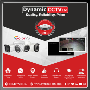 Hikvision ColorVu Cameras stocked by Dynamic CCTV